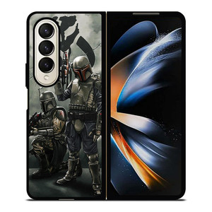 BOBA FETT STAR WARS Samsung Z Fold 4 Case BOBA FETT STAR WARS Samsung Z Fold 4 Case
