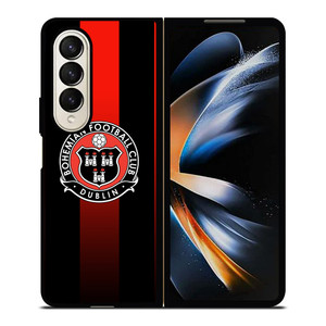 BOHEMIAN FOOTBALL CLUB LOGO Samsung Z Fold 4 Case BOHEMIAN FOOTBALL CLUB LOGO Samsung Z Fold 4 Case