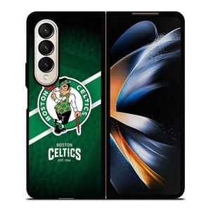 BOSTON CELTICS LOGO 3 Samsung Z Fold 4 Case BOSTON CELTICS LOGO 3 Samsung Z Fold 4 Case
