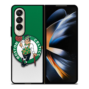 BOSTON CELTICS LOGO Samsung Z Fold 4 Case BOSTON CELTICS LOGO Samsung Z Fold 4 Case