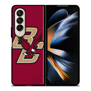BOSTON COLLEGE EAGLES SYMBOL Samsung Z Fold 4 Case BOSTON COLLEGE EAGLES SYMBOL Samsung Z Fold 4 Case