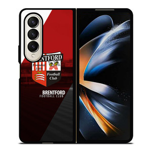 BRENTFORD FC LOGO EPL Samsung Z Fold 4 Case BRENTFORD FC LOGO EPL Samsung Z Fold 4 Case