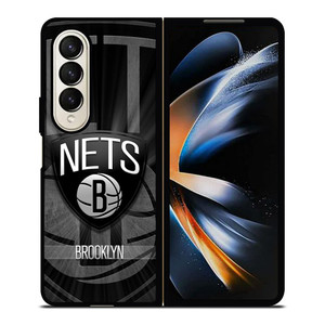 BROOKLYN NETS LOGO 2 Samsung Z Fold 4 Case BROOKLYN NETS LOGO 2 Samsung Z Fold 4 Case