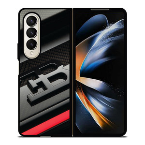 BUGATTI LOGO Samsung Z Fold 4 Case BUGATTI LOGO Samsung Z Fold 4 Case