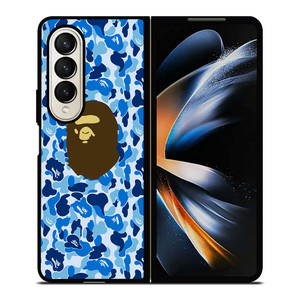 CAMO BAPE LOGO 3 Samsung Z Fold 4 Case CAMO BAPE LOGO 3 Samsung Z Fold 4 Case