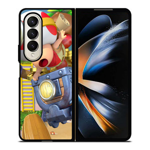 CAPTAIN TOAD CUTE 2 Samsung Z Fold 4 Case CAPTAIN TOAD CUTE 2 Samsung Z Fold 4 Case