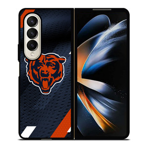 CHICAGO BEARS LOGO 3 Samsung Z Fold 4 Case CHICAGO BEARS LOGO 3 Samsung Z Fold 4 Case