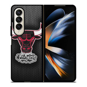 CHICAGO BULLS LOGO 6 Samsung Z Fold 4 Case CHICAGO BULLS LOGO 6 Samsung Z Fold 4 Case