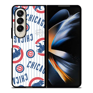 CHICAGO CUBS PATTERN Samsung Z Fold 4 Case