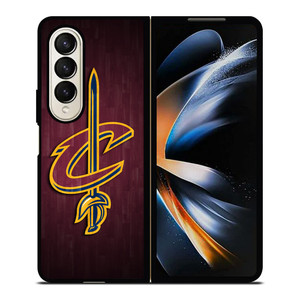 CLEVELAND CAVALIERS LOGO 2 Samsung Z Fold 4 Case CLEVELAND CAVALIERS LOGO 2 Samsung Z Fold 4 Case