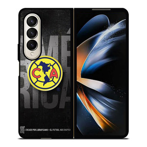 CLUB AMERICA LOGO Samsung Z Fold 4 Case CLUB AMERICA LOGO Samsung Z Fold 4 Case