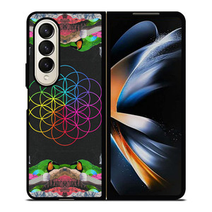 COLDPLAY POP ROCK BAND 2 Samsung Z Fold 4 Case COLDPLAY POP ROCK BAND 2 Samsung Z Fold 4 Case