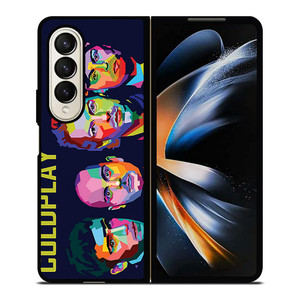 COLDPLAY POP ROCK BAND Samsung Z Fold 4 Case COLDPLAY POP ROCK BAND Samsung Z Fold 4 Case