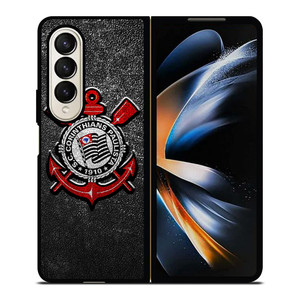 CORINTHIANS SC 1910 LOGO Samsung Z Fold 4 Case CORINTHIANS SC 1910 LOGO Samsung Z Fold 4 Case