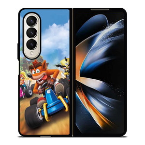 CRASH TEAM RACING Samsung Z Fold 4 Case CRASH TEAM RACING Samsung Z Fold 4 Case