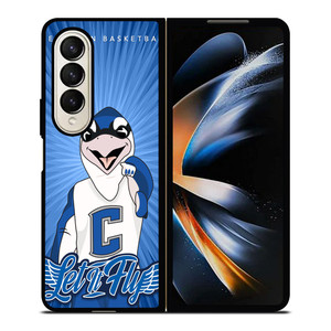 CREIGHTON BLUEJAYS ICON BASKETBALL Samsung Z Fold 4 Case CREIGHTON BLUEJAYS ICON BASKETBALL Samsung Z Fold 4 Case