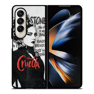 CRUELLA EMMA STONE Samsung Z Fold 4 Case CRUELLA EMMA STONE Samsung Z Fold 4 Case