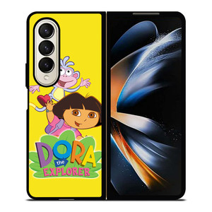 CUTE DORA THE EXPLORER Samsung Z Fold 4 Case CUTE DORA THE EXPLORER Samsung Z Fold 4 Case
