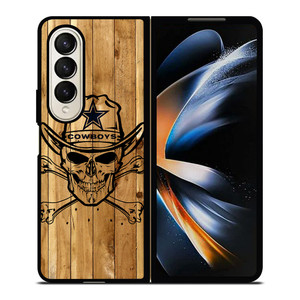 DALLAS COWBOYS SKULL 2 Samsung Z Fold 4 Case DALLAS COWBOYS SKULL 2 Samsung Z Fold 4 Case