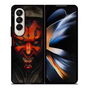 DARTH MAUL STAR WARS FACE Samsung Z Fold 4 Case DARTH MAUL STAR WARS FACE Samsung Z Fold 4 Case
