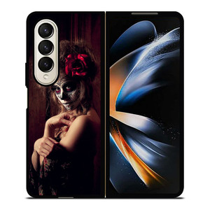 DAY OF THE DEAD GIRL Samsung Z Fold 4 Case DAY OF THE DEAD GIRL Samsung Z Fold 4 Case