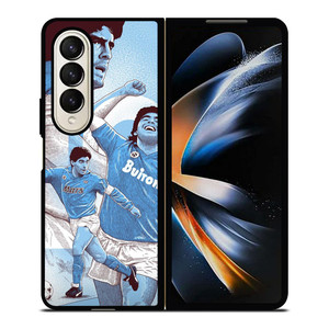 DIEGO MARADONA SSC NAPOLI Samsung Z Fold 4 Case DIEGO MARADONA SSC NAPOLI Samsung Z Fold 4 Case