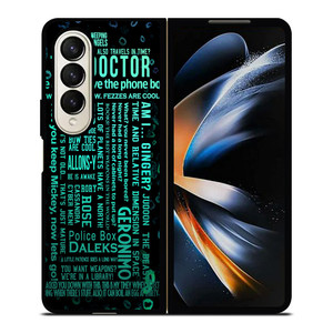 DOCTOR WHO TARDIS Samsung Z Fold 4 Case DOCTOR WHO TARDIS Samsung Z Fold 4 Case