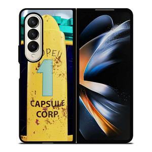 DRAGON BALL Z CAPSULE CORP Samsung Z Fold 4 Case DRAGON BALL Z CAPSULE CORP Samsung Z Fold 4 Case