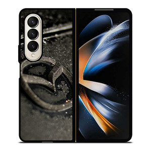 DUSTY MAZDA LOGO Samsung Z Fold 4 Case DUSTY MAZDA LOGO Samsung Z Fold 4 Case
