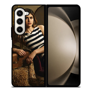 ALEXANDRA DADDARIO SEXY Samsung Z Fold 5 Case