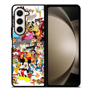 ALL DISNEY CHARACTERS 4 Samsung Z Fold 5 Case ALL DISNEY CHARACTERS 4 Samsung Z Fold 5 Case