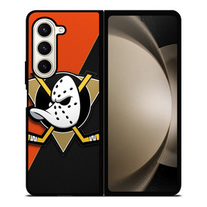 ANAHEIM DUCKS LOGO Samsung Z Fold 5 Case ANAHEIM DUCKS LOGO Samsung Z Fold 5 Case