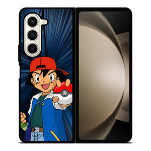 ASH KETCHUM POKEMON BALL Samsung Z Fold 5 Case ASH KETCHUM POKEMON BALL Samsung Z Fold 5 Case
