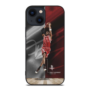 HOUSTON ROCKETS TRACY MCGRADY iPhone 14 Plus Case HOUSTON ROCKETS TRACY MCGRADY iPhone 14 Plus Case