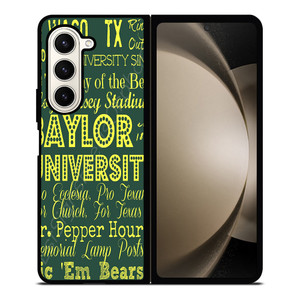 BAYLOR BEARS UNIVERSITY 2 Samsung Z Fold 5 Case BAYLOR BEARS UNIVERSITY 2 Samsung Z Fold 5 Case
