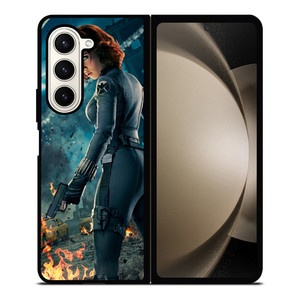 BLACK WIDOW AVENGERS Samsung Z Fold 5 Case BLACK WIDOW AVENGERS Samsung Z Fold 5 Case