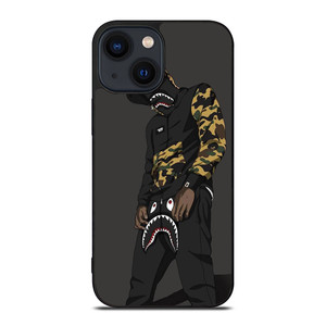 HIP HOP CAMO BAPE iPhone 14 Plus Case HIP HOP CAMO BAPE iPhone 14 Plus Case