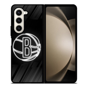 BROOKLYN NETS NBA ICON Samsung Z Fold 5 Case BROOKLYN NETS NBA ICON Samsung Z Fold 5 Case