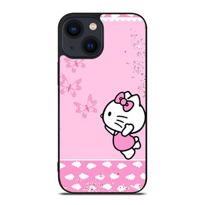 HELLO KITTY PINK LOVE iPhone 14 Plus Case