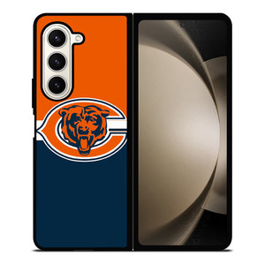 CHICAGO BEARS LOGO Samsung Z Fold 5 Case CHICAGO BEARS LOGO Samsung Z Fold 5 Case