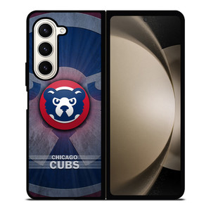 CHICAGO CUBS BASEBALL 2 Samsung Z Fold 5 Case CHICAGO CUBS BASEBALL 2 Samsung Z Fold 5 Case