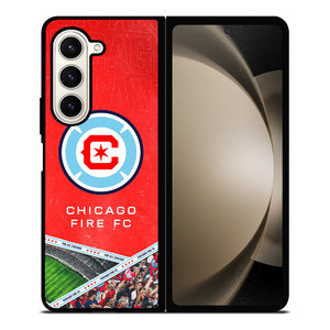 CHICAGO FIRE LOGO Samsung Z Fold 5 Case CHICAGO FIRE LOGO Samsung Z Fold 5 Case
