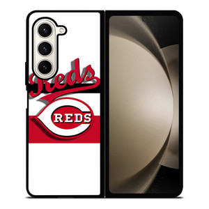 CINCINNATI REDS MLB LOGO 2 Samsung Z Fold 5 Case