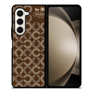 COACH PATTERN LOGO Samsung Z Fold 5 Case COACH PATTERN LOGO Samsung Z Fold 5 Case