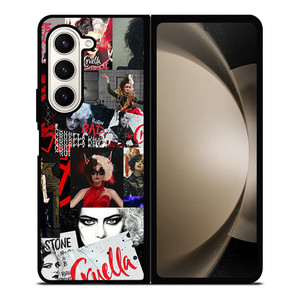 CRUELLA EMMA STONE COLLAGE Samsung Z Fold 5 Case CRUELLA EMMA STONE COLLAGE Samsung Z Fold 5 Case