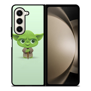 CUTE FUNNY YODA STARWARS Samsung Z Fold 5 Case