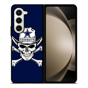 DALLAS COWBOYS SKULL Samsung Z Fold 5 Case DALLAS COWBOYS SKULL Samsung Z Fold 5 Case