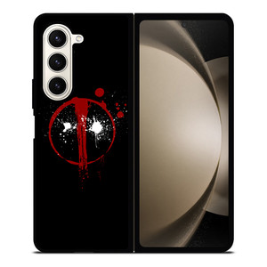DEADPOOL SUPERHERO LOGO Samsung Z Fold 5 Case DEADPOOL SUPERHERO LOGO Samsung Z Fold 5 Case