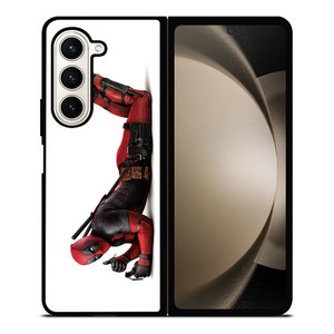 DEADPOOL SUPERHERO WITH A BOM Samsung Z Fold 5 Case DEADPOOL SUPERHERO WITH A BOM Samsung Z Fold 5 Case