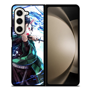 DEMON SLAYER TANJIRO Samsung Z Fold 5 Case DEMON SLAYER TANJIRO Samsung Z Fold 5 Case